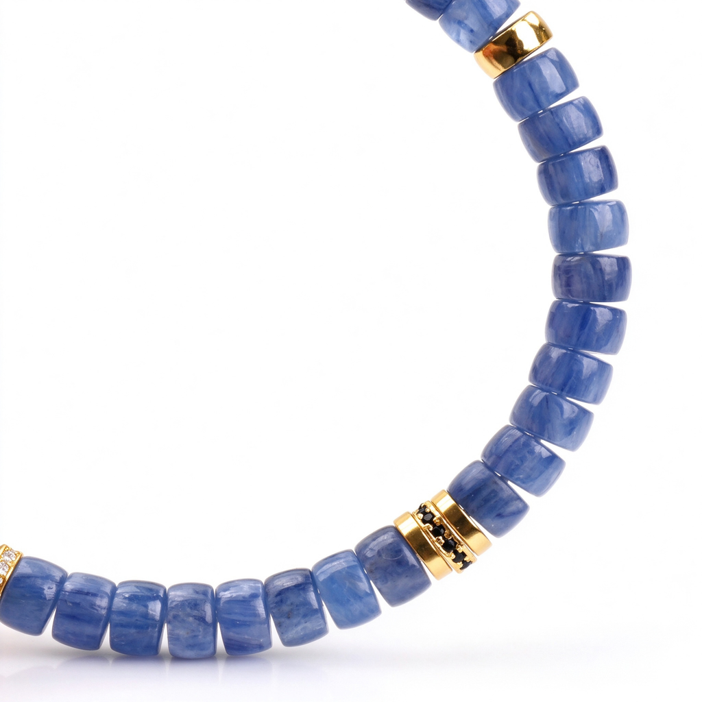 Celestial Blue Kyanite Gemstone Bracelet