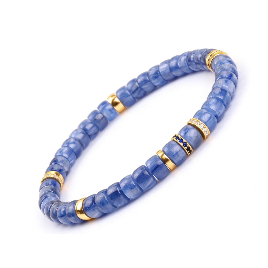 Celestial Blue Kyanite Gemstone Bracelet