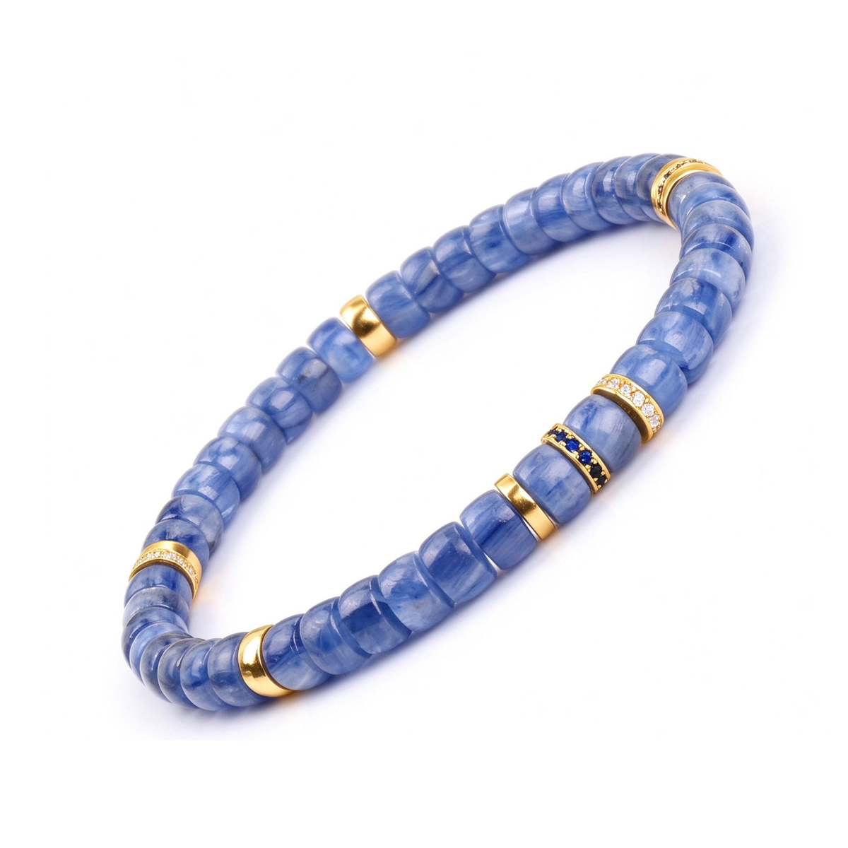 Celestial Blue Kyanite Gemstone Bracelet