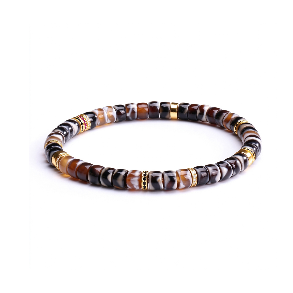 Sacred Eye Dzi Bead Protection Bracelet