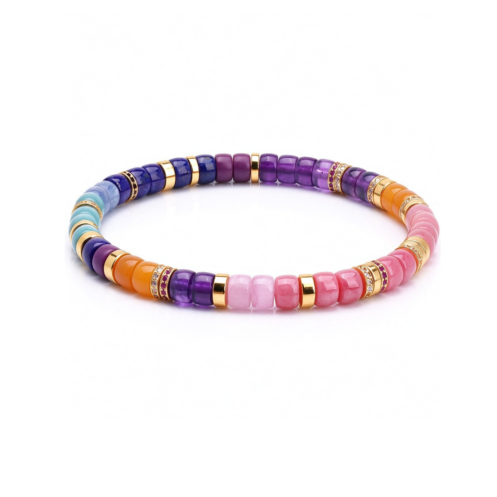 Rainbow Dopamine Adjustable Bracelet