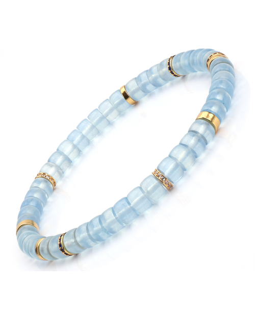Celeste Aquamarine Bracelet