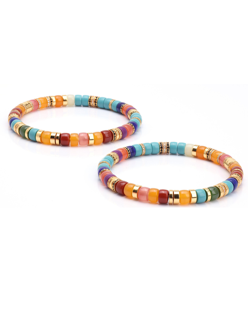 Kaleidoscope Natural Gemstone Bracelet
