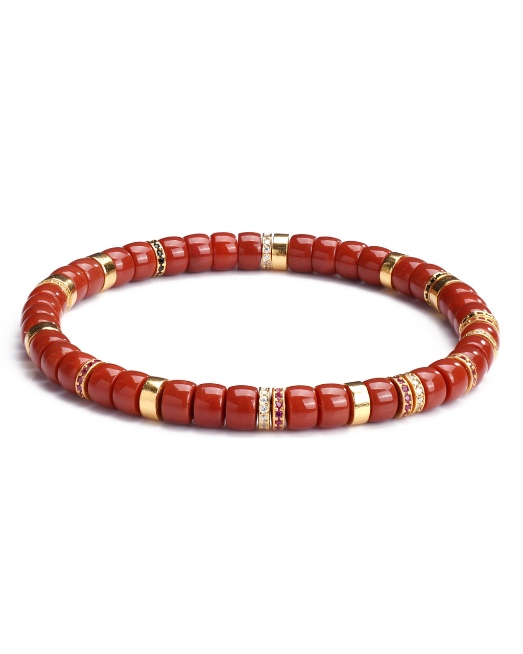 Aurelia Natural Nan Hong Agate Bracelet