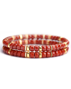 Aurelia Natural Nan Hong Agate Bracelet