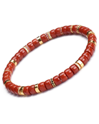 Aurelia Natural Nan Hong Agate Bracelet