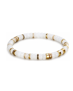 Seraphine Natural Hetian White Jade Bracelet