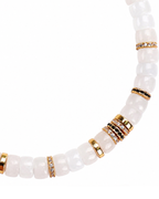 Seraphine Natural Hetian White Jade Bracelet