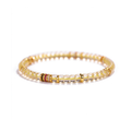 Women's Natural Citrine Disc Bracelet