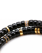 Noir Stone Bracelet