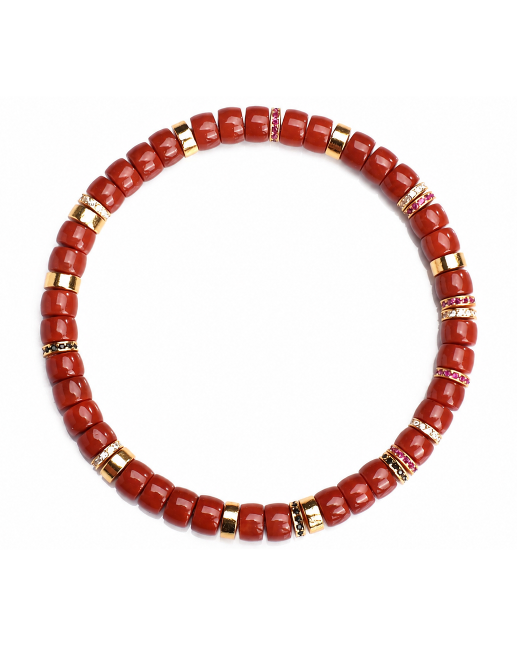 Aurelia Natural Nan Hong Agate Bracelet