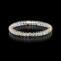 Pure Clarity | Grade AA Clear Quartz & 18K Gold Bracelet