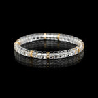 Pure Clarity | Grade AA Clear Quartz & 18K Gold Bracelet